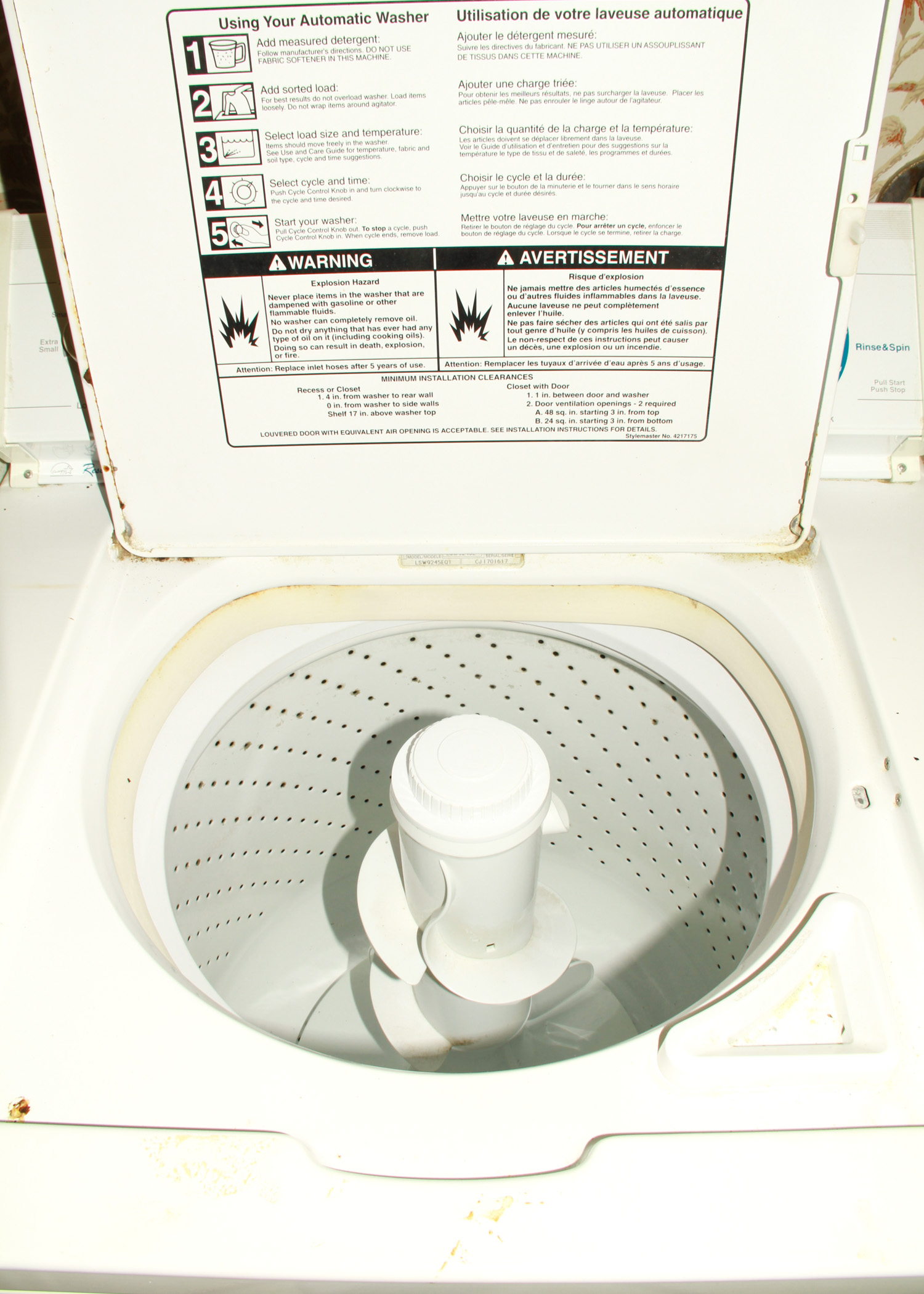 Whirlpool Ultimate Care II Super Capacity Plus Washing Machine EBTH